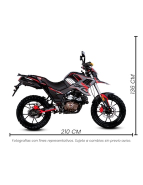 Motocicleta doble propósito Mb Motos tekken 250 r 2026