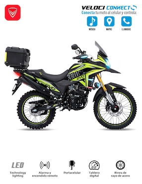 Motocicleta doble propósito Veloci Velo Xeverus Evo Adventure330CC 2026