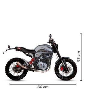 Motocicleta urbana Mb Motos Hornet 300 PE 2026
