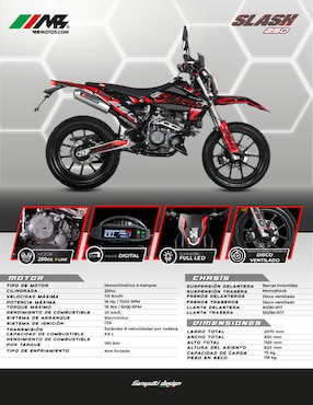 Motocicleta urbana MB Motos SLASH 250 GT 2026