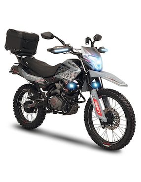 Motocicleta doble propósito Veloci Vel 2026 Revenge Dynamik 220Cc Gris 2026