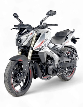 Motocicleta deportiva Bajaj baj pulsar ns z 400cc perla 2025