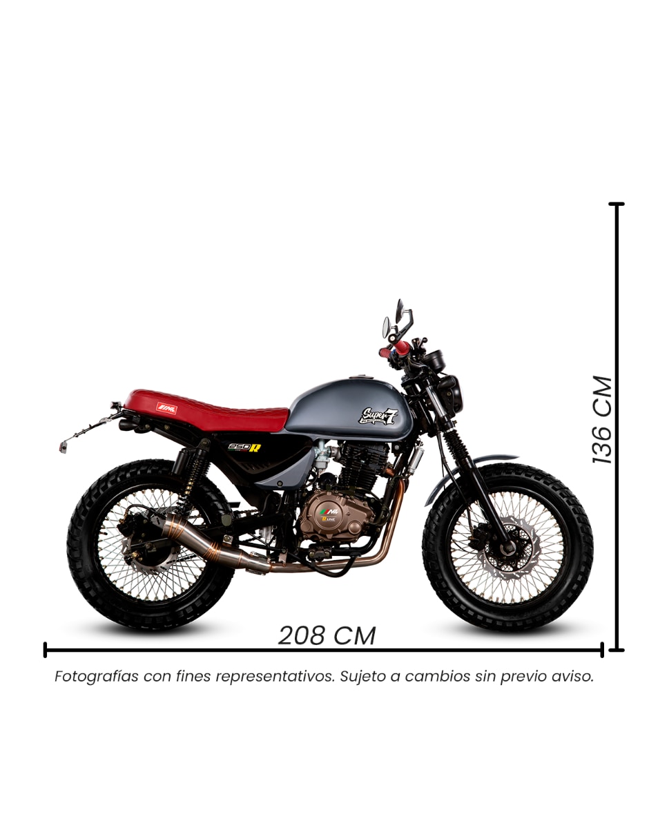 Motocicleta urbana super 7 250cc 2025 2