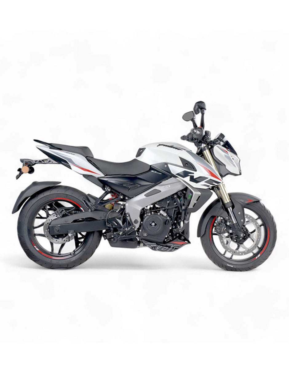 Motocicleta deportiva baj pulsar ns z 400cc perla 2025 9