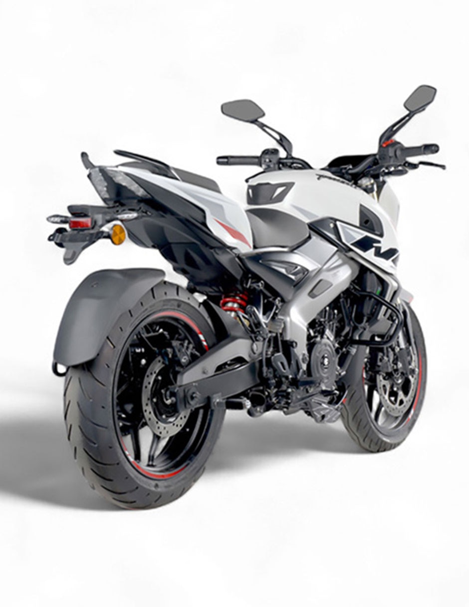 Motocicleta deportiva baj pulsar ns z 400cc perla 2025 10
