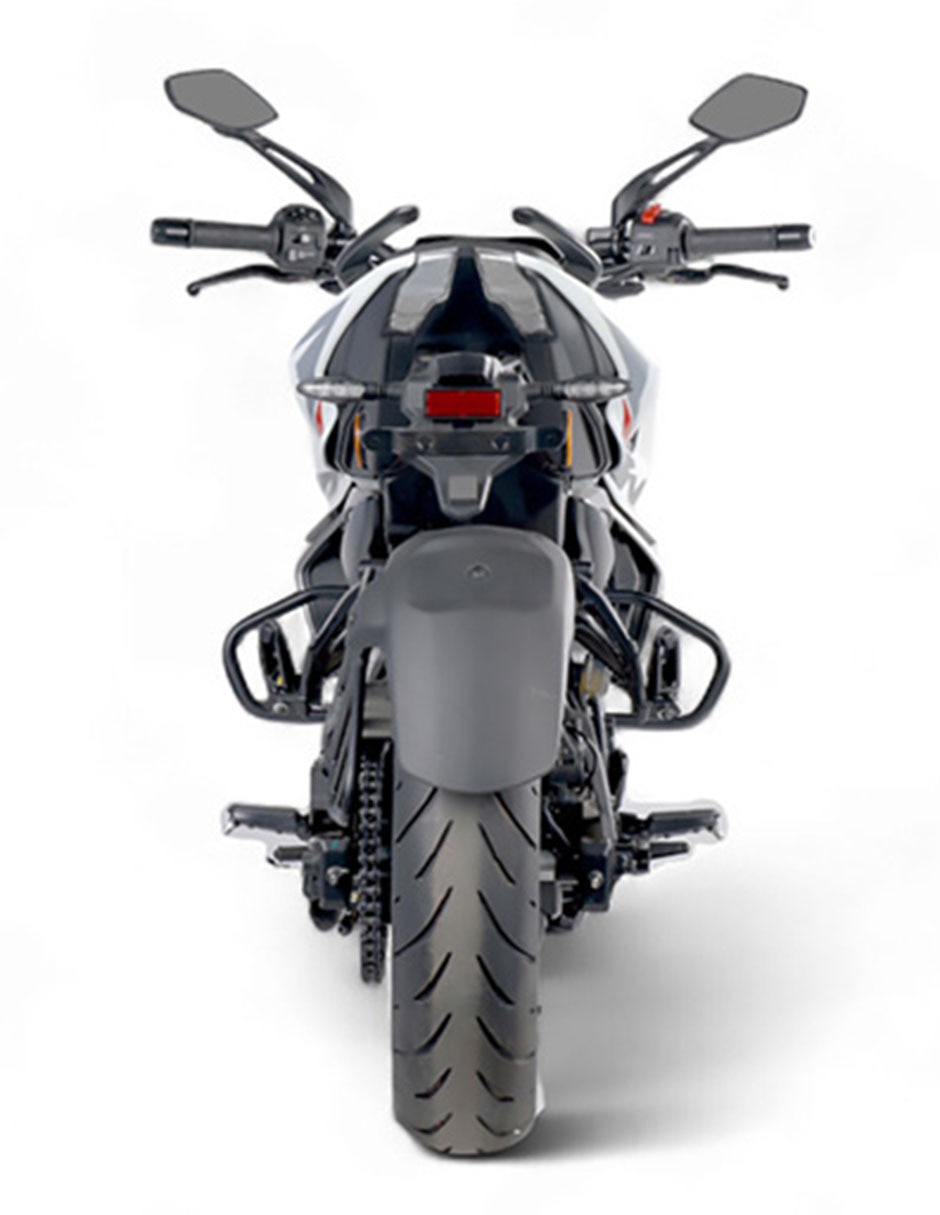 Motocicleta deportiva baj pulsar ns z 400cc perla 2025 11