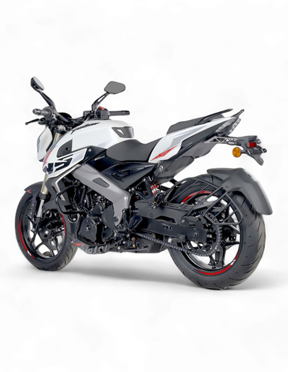 Motocicleta deportiva baj pulsar ns z 400cc perla 2025 12