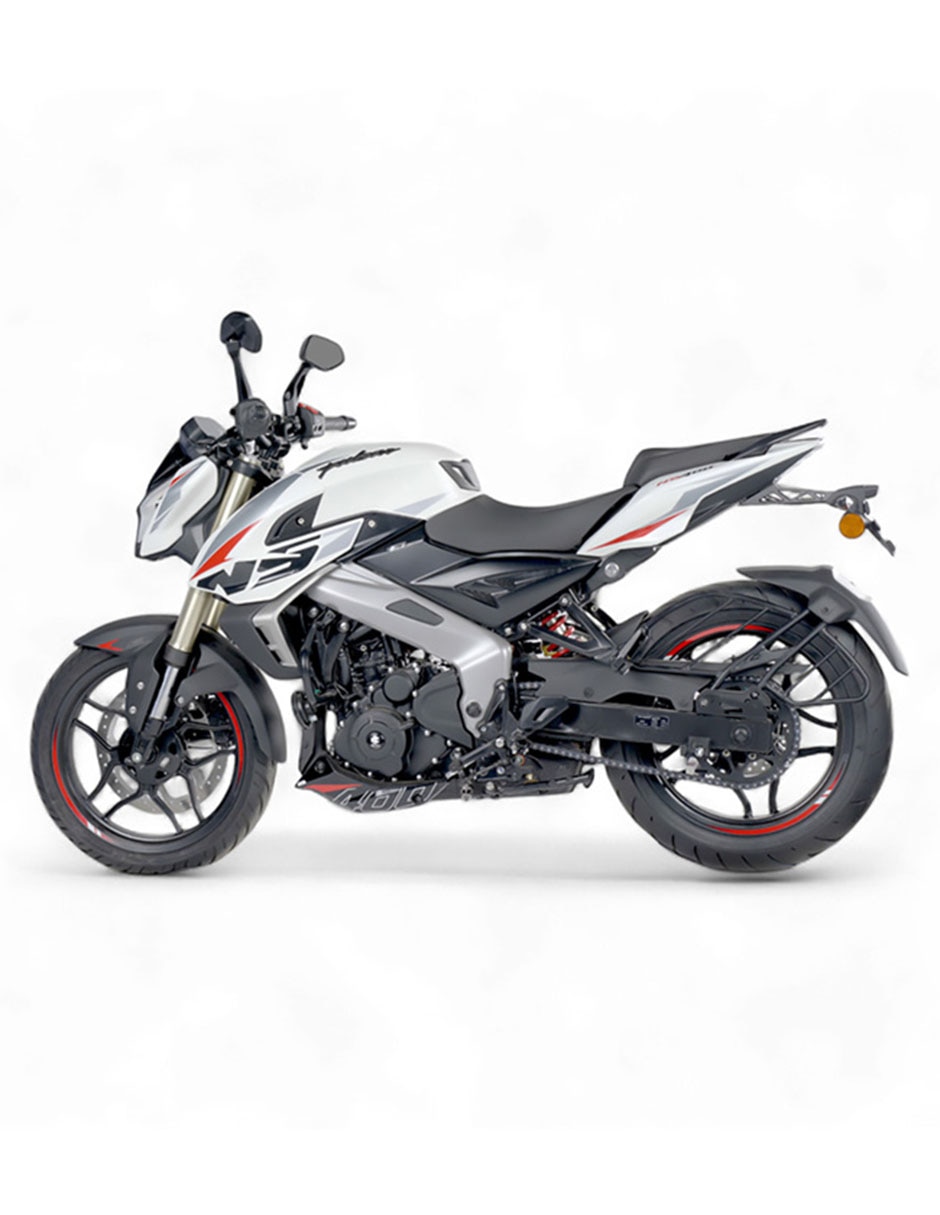 Motocicleta deportiva baj pulsar ns z 400cc perla 2025 13