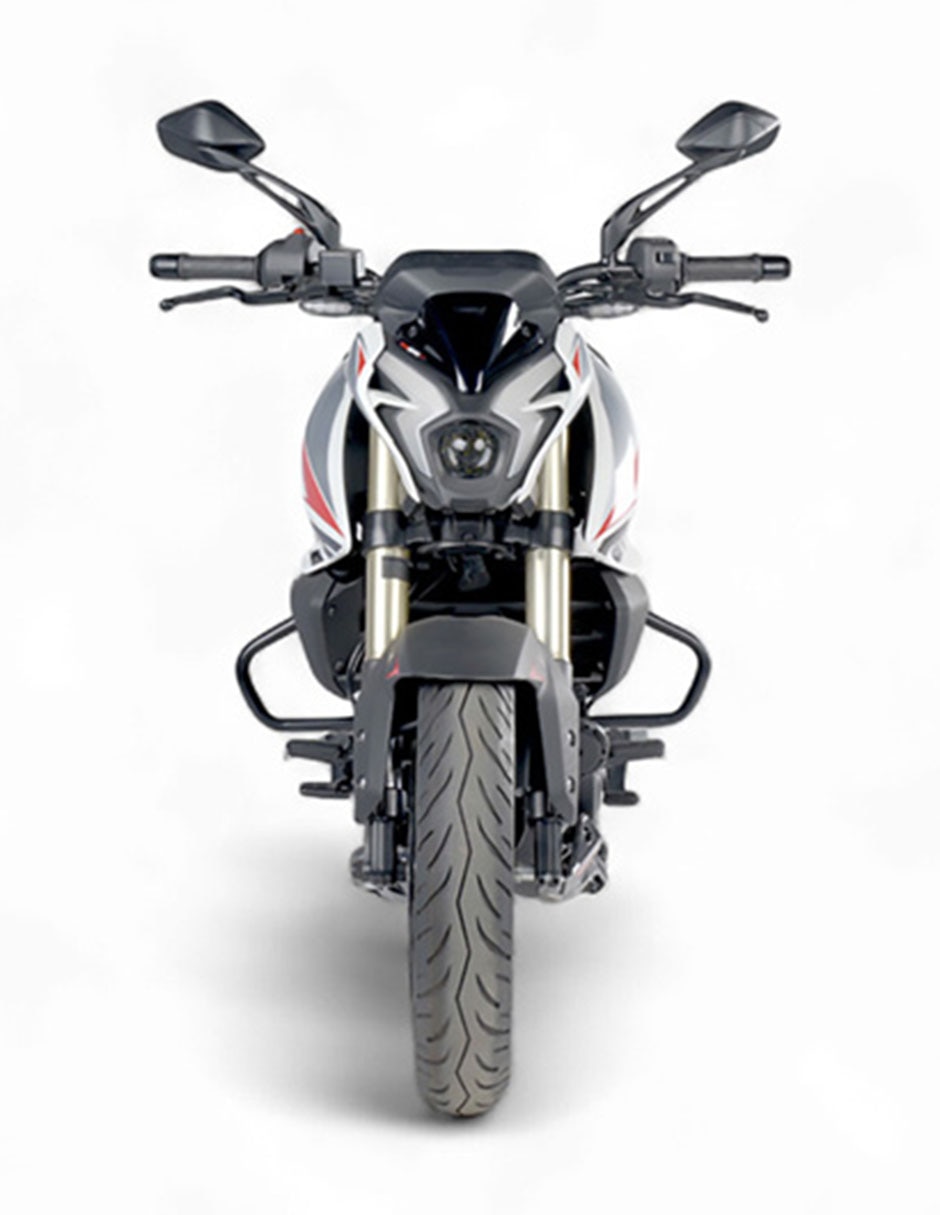 Motocicleta deportiva baj pulsar ns z 400cc perla 2025 15