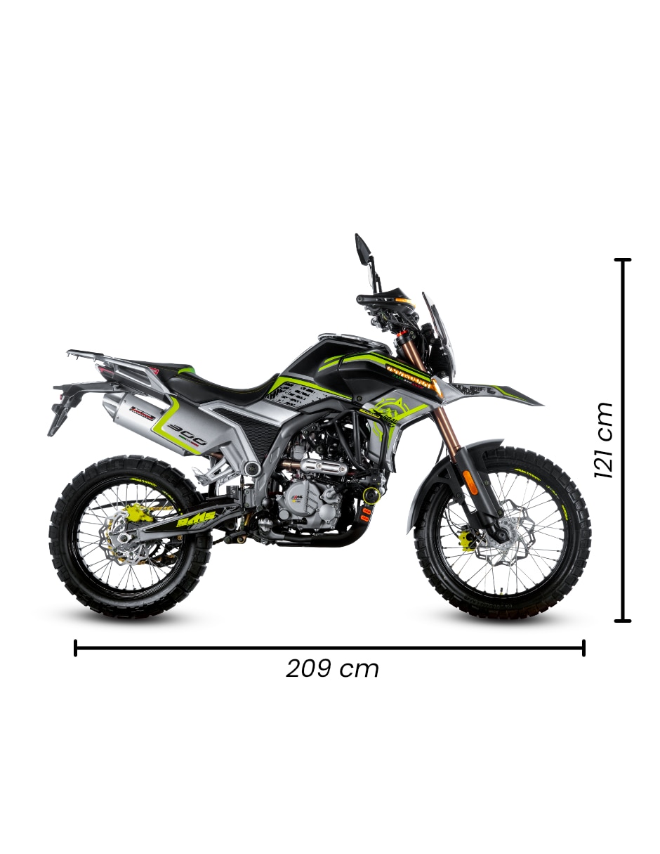 Motocicleta doble propósito x-road 300 pe 2026 12
