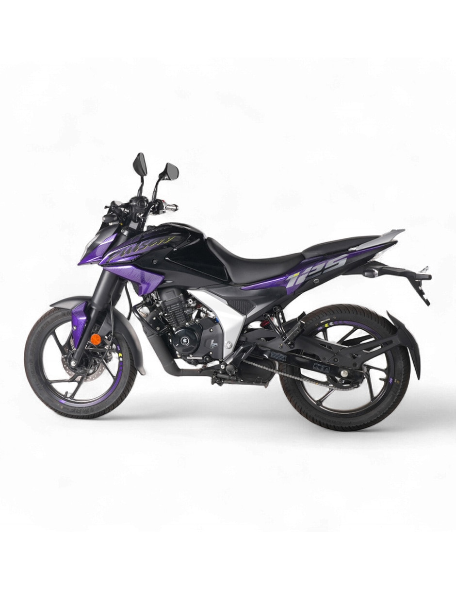 Motocicleta deportiva pulsar n125 2026 6