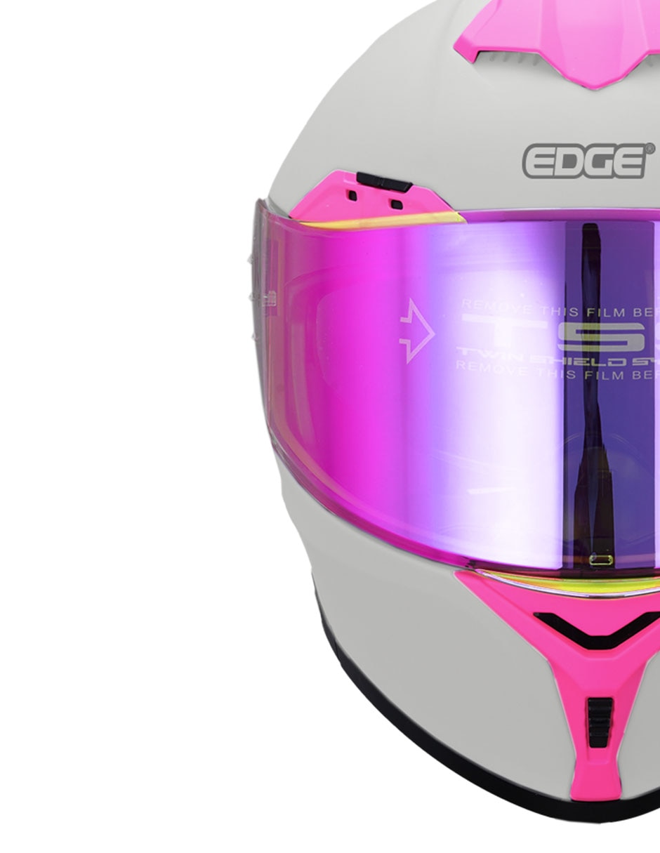 Casco abatible para motorsport para mujer