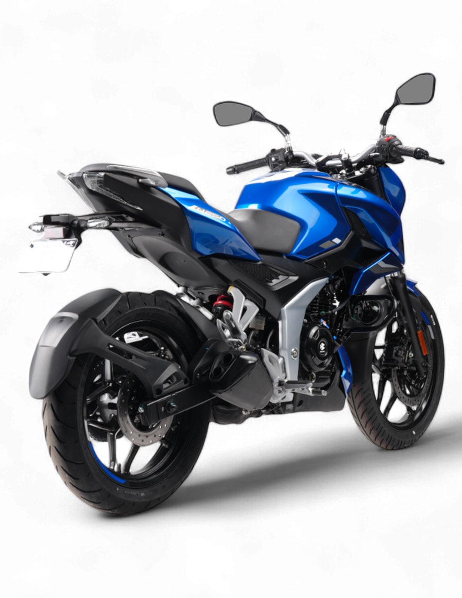 Motocicleta deportiva Pulsar N250 Carb Azul 2026 3