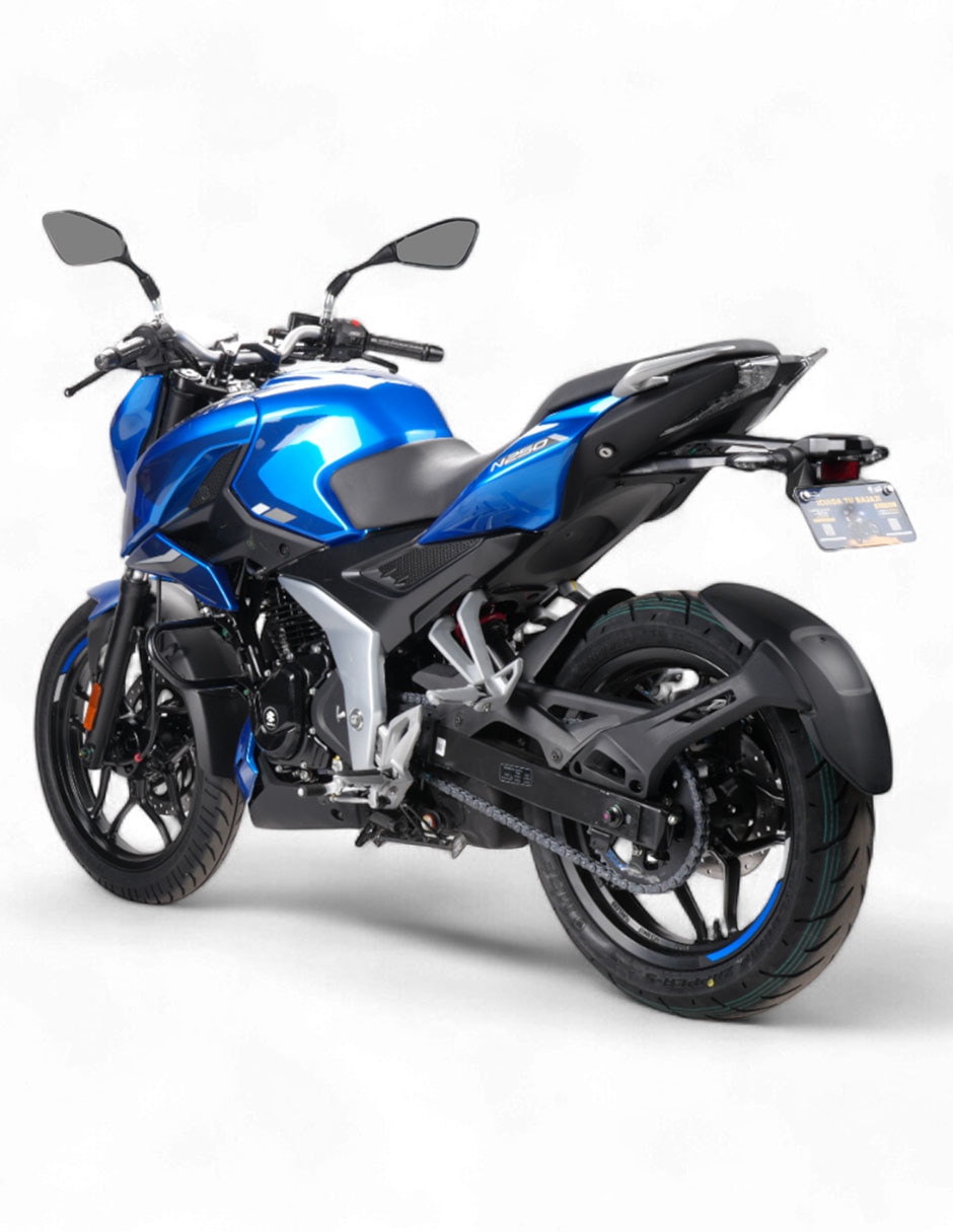 Motocicleta deportiva Pulsar N250 Carb Azul 2026 6