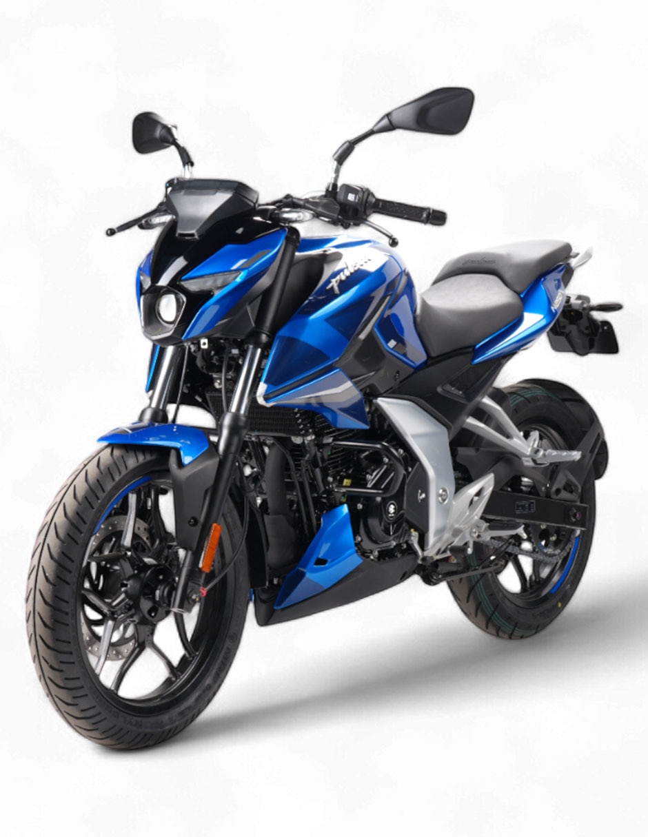 Motocicleta deportiva Pulsar N250 Carb Azul 2026 7