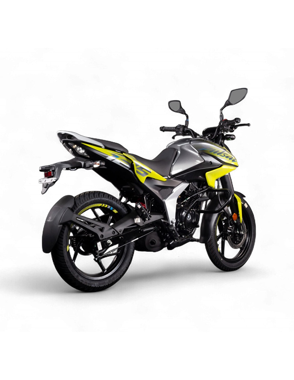 Motocicleta deportiva baj pulsar n125 citrus 2026 3
