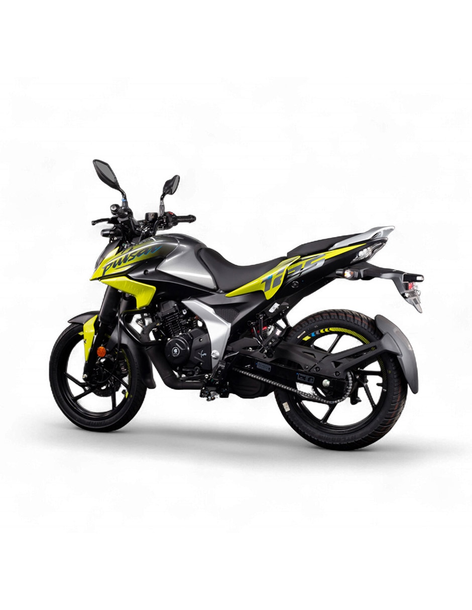 Motocicleta deportiva baj pulsar n125 citrus 2026 6