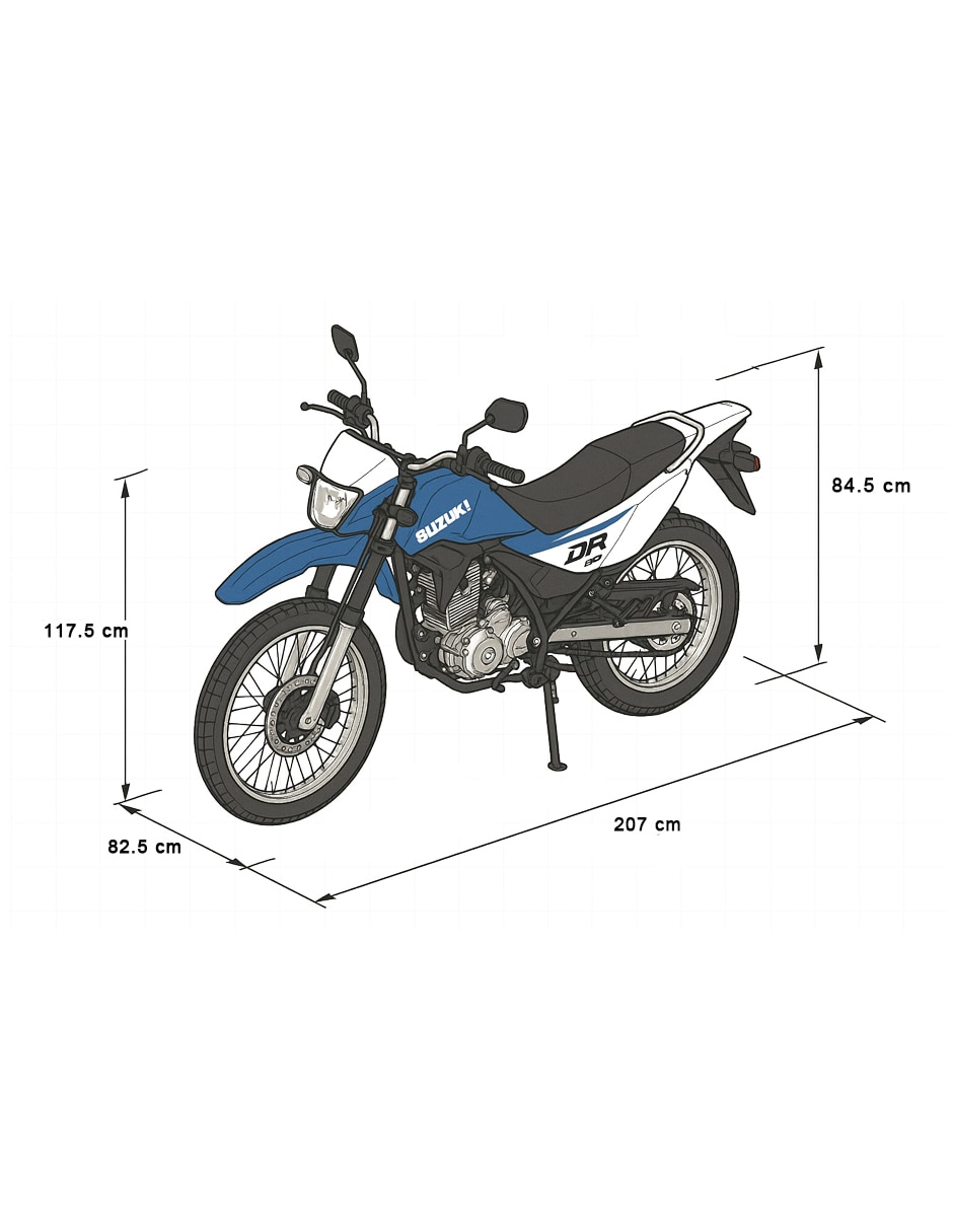 Motocicleta doble propósito DR 150CC 2026 5