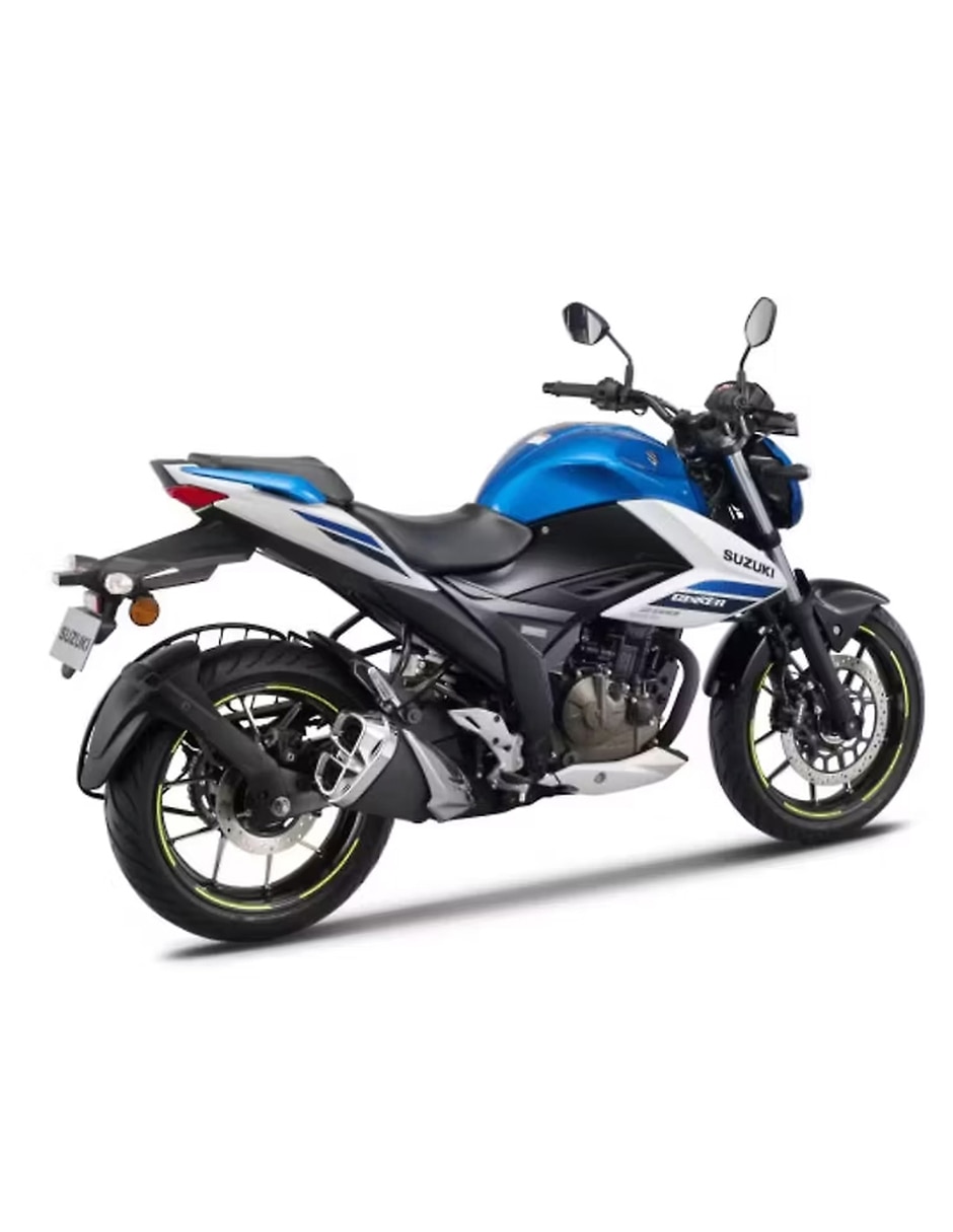 Motocicleta deportiva GIXXER 250CC ABS Azul 2026 3