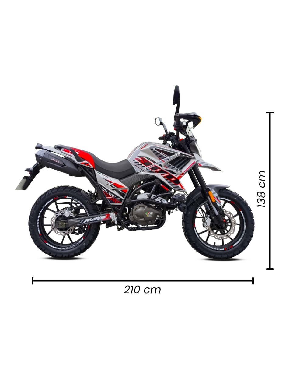 Motocicleta urbana MB MOTOS TEKKEN 300 PE 2026 5