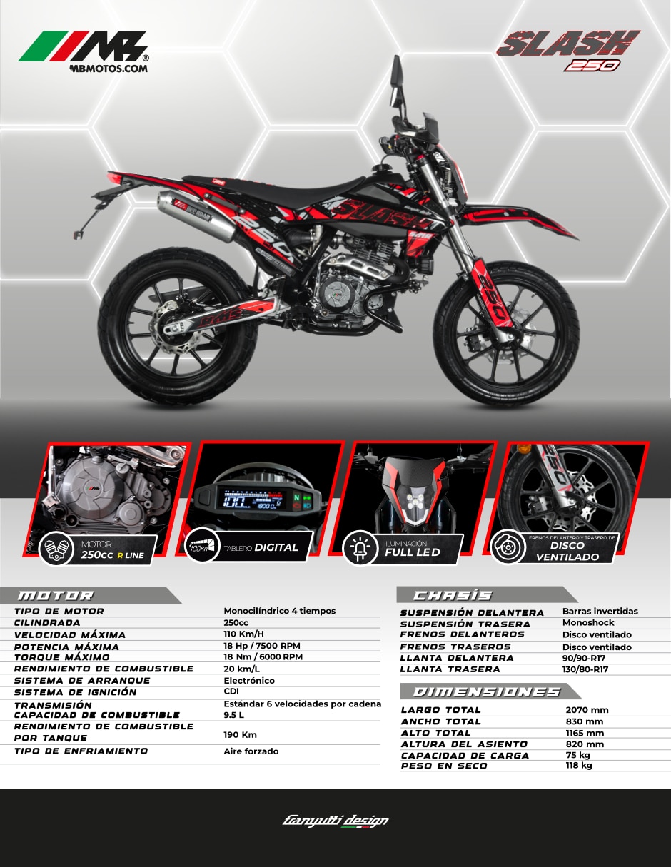 Motocicleta urbana SLASH 250 GT 2026 9