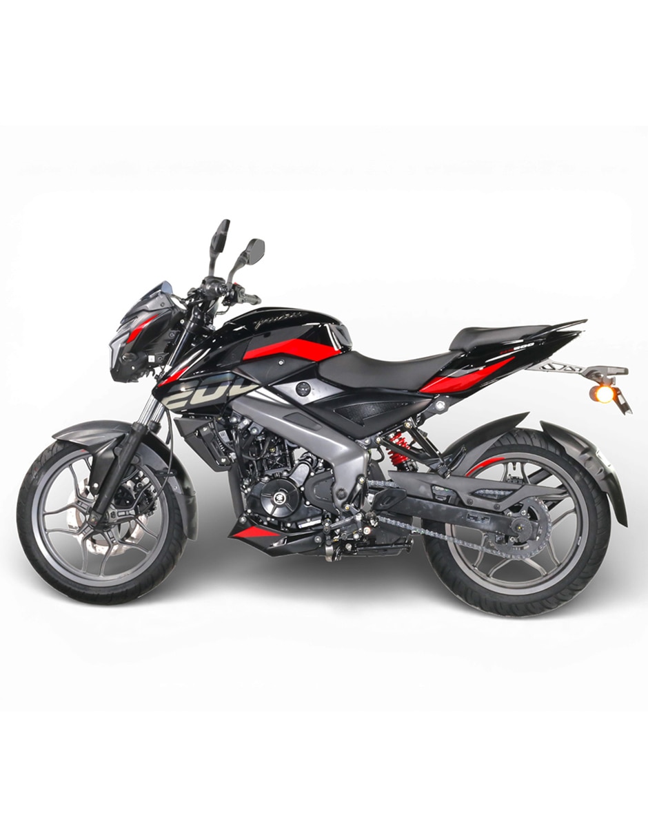 Motocicleta deportiva BAJ 2026 Pulsar NS 200cc Negro 6